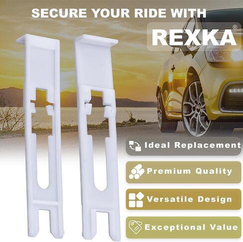Rexka 20PCS مصباح المصباح الأمامي المحتفظ به مقطع Retainer 15281294 متوافق مع GM Impala & Monte Carlo in Saudi Arabia