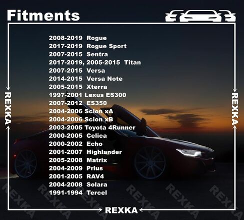 Rexka Bumper Clip Retainers for Nissan 01553-09611 Maxima Toyota Lexus 90467-08185 (Pack of 30) in Saudi Arabia