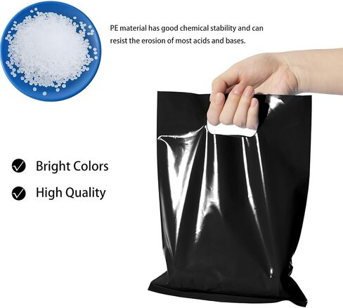 Perpereke home plastic party gift bag small gift bag, 8 colors 40 gift bags, candy bag gift bag bulk snack bag with handle, suitable for kids birthday party, thanksgiving, christmas, halloween in Saudi Arabia