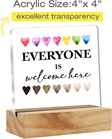 Teacher Appreciation Gifts for Women Men, Teachers Gift for Christmas Birthday, to the Best Teacher Clear Acrylic Sign with Wood Stand Table Sign Decoration in Saudi Arabia