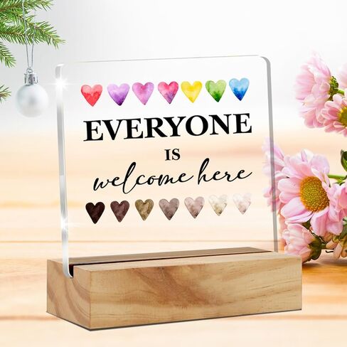 Teacher Appreciation Gifts for Women Men, Teachers Gift for Christmas Birthday, to the Best Teacher Clear Acrylic Sign with Wood Stand Table Sign Decoration in Saudi Arabia