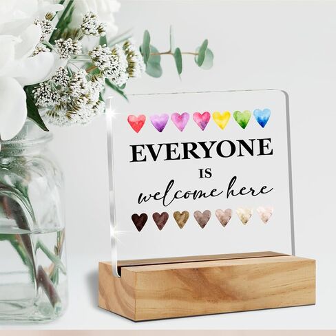 Teacher Appreciation Gifts for Women Men, Teachers Gift for Christmas Birthday, to the Best Teacher Clear Acrylic Sign with Wood Stand Table Sign Decoration in Saudi Arabia