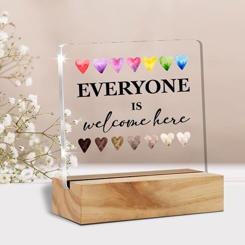 Teacher Appreciation Gifts for Women Men, Teachers Gift for Christmas Birthday, to the Best Teacher Clear Acrylic Sign with Wood Stand Table Sign Decoration in Saudi Arabia