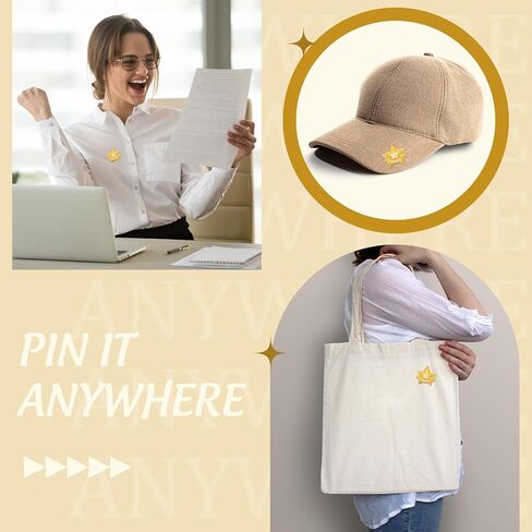 Remuuly 36 Pcs Year Service Award Star Lapel Pins Year of Service Award Lapel Pin Reward Star Pins for Long Standing Employees Volunteers in Kuwait