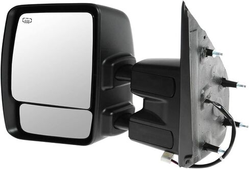 Power Hate Chrome Cap Mirror LH DRIVER LED ل NISSAN NV 1500 2500 3500 in Saudi Arabia