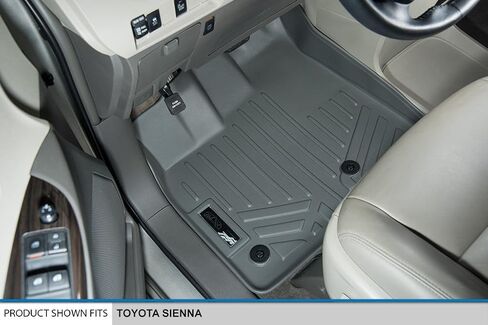 Smartliner Custom Fit Floor Mats 3 ROW ROW Liner for 2013-2020 Toyota Sienna in Kuwait