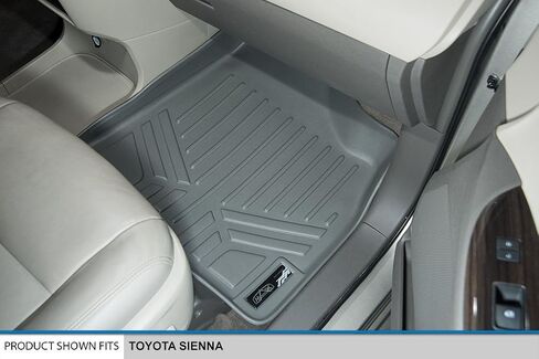 Smartliner Custom Fit Floor Mats 3 ROW ROW Liner for 2013-2020 Toyota Sienna in Kuwait