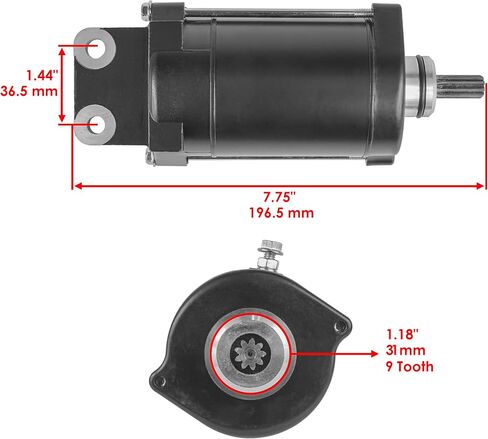 Caltric Starter متوافق مع Yamaha Jetski VX1100 VX-1100 WAVE Runner 1100 2005-2008 in Saudi Arabia