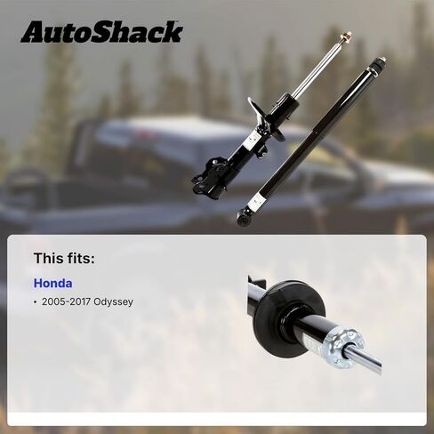 Autoshack REAR STARBOBRES زوج من 2 من السائقين والمسافرين بديلاً لعام 2005 2006 2007 2008 2009 2010 2011 2013 2013 2014 2015 2017 Honda Odyssey 3.5L V6 FWD KS47318PR in Saudi Arabia