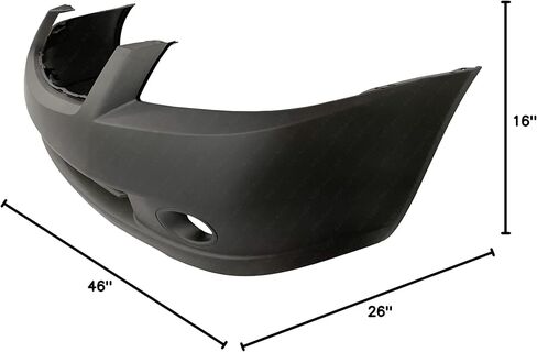MBI AUTO - Primered, Front Bumper Cover for 2005 2006 Nissan Altima Sedan, NI1000219 in Saudi Arabia