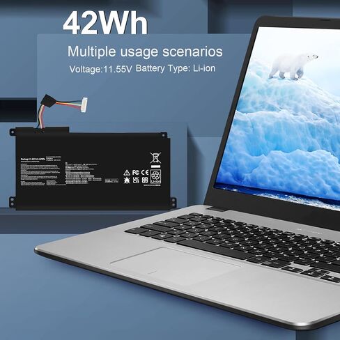 tree.nb jc04 919700-850 بطارية الكمبيوتر المحمول لـ HP Spare 919681-221 JC03 بديل HP Battery 15-BS289WM 15-BS015DX 15-BS113DX 15-BS115DX 15-BS060WM 15-BS070WM-HIGHIGE [2200MAH/14.8V] in Kuwait