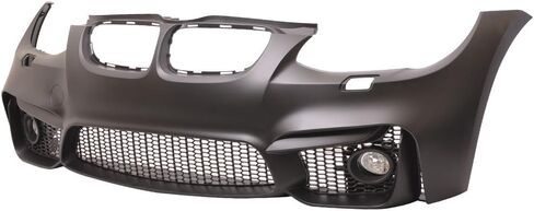 Front Bumper Cover Compatible With 2011-2013 E92 E93, LCI 2Dr M4 Polypropylene PP Front Bumper Conversion Guard With Fog Light by IKON MOTORSPORTS, 2012 in Saudi Arabia