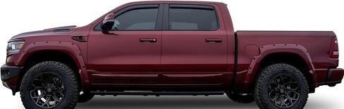طريق الحصان الأسود على الطريق [Bhor in Channel Rain Guards/Wind Deplectors متوافق مع 2007-2014 Chevrolet Tahoe | 2007-2014 GMC Yukon Smoke 4 PCS-1494514in in Saudi Arabia
