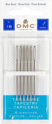 DMC 1767-24 Tapestry Hand Needles, 6-Pack, Size 24 in Saudi Arabia