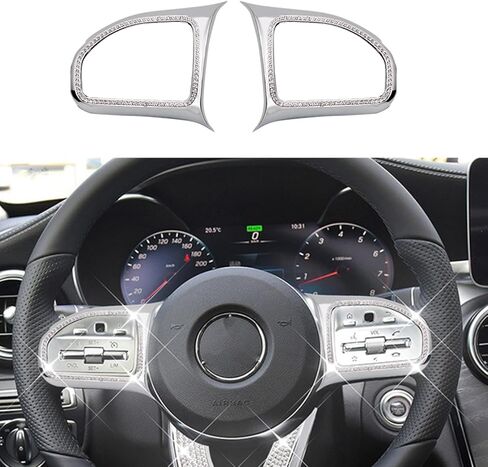 إطار زر وضع عجلات التوجيه بلينغ لسيارة مرسيدس بنز أ ب in Kuwait