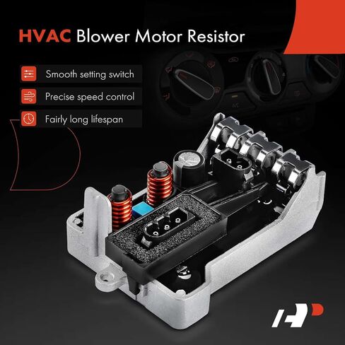 A-Premium HVAC Heater Blower Motor Resistor Compatible with BMW Vehicles - 745i, 745Li 2002-2005, 750i, 750Li 2006-2008, 760i 2004-2006, 760Li 2003-2008, Alpina B7 2007-2008, M3 1991 in Saudi Arabia