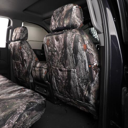 Custom Camo Car Seat Covers for Chevy Silverado 1500/HD Double/Crew Cab/Limited CrewCab Precision Fit 2019-2025 WT/LT/Custom/LTZ/RST – Off-Road Tough Waterproof(Neoprene Jungle Camouflage) in Saudi Arabia