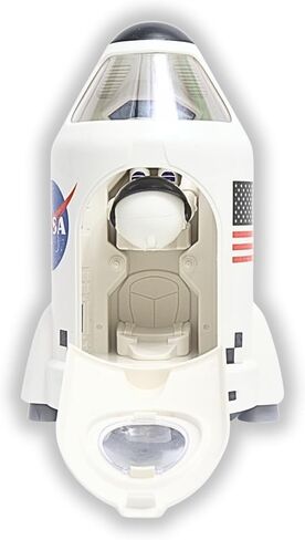 Daron NASA Space Adventure Series: Space Shuttle with Lights & Sounds & Figure, Approx 9" X 7", Medium in Kuwait