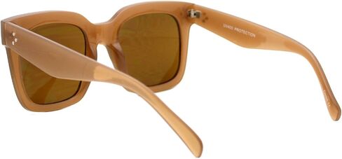 JuicyOrange Womens Oversized Fashion Sunglasses Big Flat Square Frame UV 400 in Kuwait