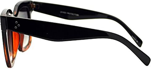 JuicyOrange Womens Oversized Fashion Sunglasses Big Flat Square Frame UV 400 in Kuwait