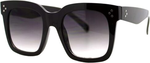 JuicyOrange Womens Oversized Fashion Sunglasses Big Flat Square Frame UV 400 in Kuwait