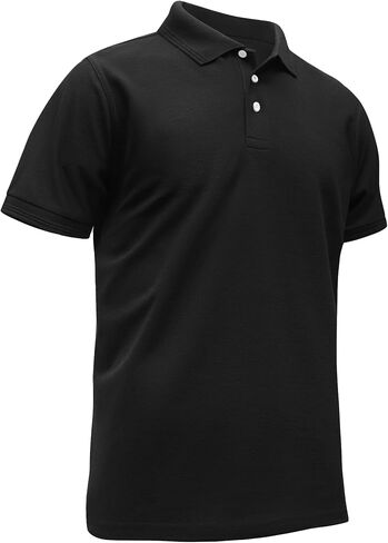 ZITY Polo Shirts for Men Short Sleeve Summer Moisture Wicking Causal Collared Golf Tennis T-Shirt in Saudi Arabia