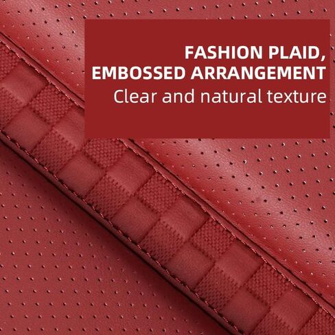 ontto Car Seat Cushion Fit for Porsche Accessories Comfort Seat Pad Cover for Car Driver Seat Office Chair Lower Back Pain Relief Bordeaux Red(1PC) in Kuwait