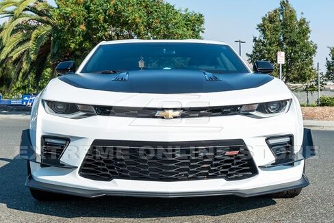 استبدال المتجر المتطرف عبر الإنترنت للفترة 2016-2018 Camaro SS | أداء مسار الأداء جانب الوفير الأمامي Canard Dive Planes زوج زعنفة (ABS البلاستيك - مطلية بلاك لامع) in Kuwait