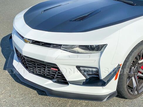 استبدال المتجر المتطرف عبر الإنترنت للفترة 2016-2018 Camaro SS | أداء مسار الأداء جانب الوفير الأمامي Canard Dive Planes زوج زعنفة (ABS البلاستيك - مطلية بلاك لامع) in Kuwait