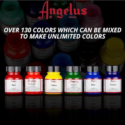 Angelus Acrylic Leather Paint Vachetta Tan 4oz in Kuwait