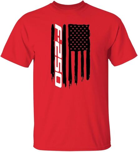 F-250 F250 American Flag USA T-Shirt in Kuwait