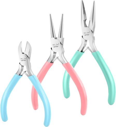 Mr. Pen- Pliers for Jewelry Making, 3 Pack, Chain Nose in Kuwait