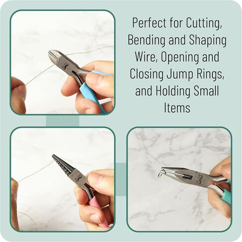 Mr. Pen- Pliers for Jewelry Making, 3 Pack, Chain Nose in Kuwait