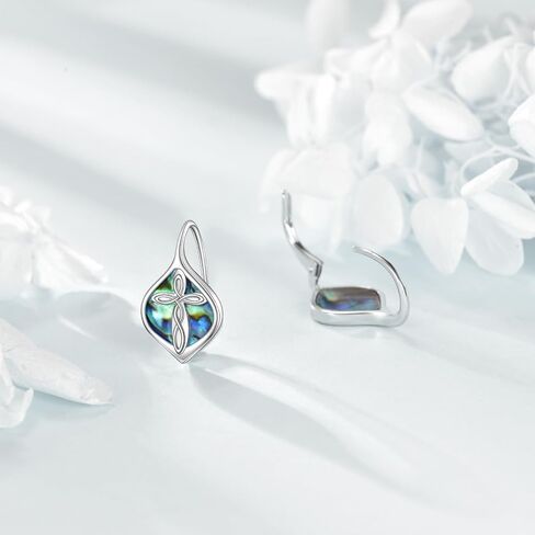 أقراط URERE CROSS 925 Sterling Silver Cross Accoun in Saudi Arabia