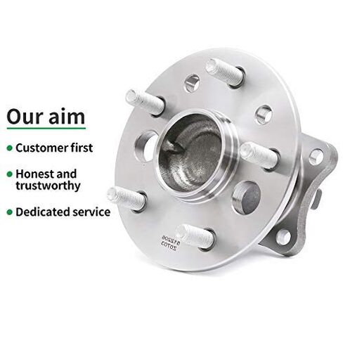HICKS 512206 Rear Left Wheel Hub Bearing Assembly fit for 2002-2011 Toyota Camry (ABS Models), 2005-2012 Toyota Avalon (ABS Models) in Saudi Arabia