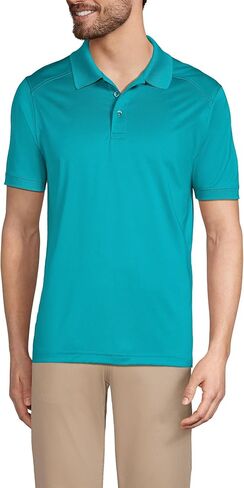 Lands' End School Uniform Young Men's Short Sleeve Rapid Dry Polo Shirt in Saudi Arabia