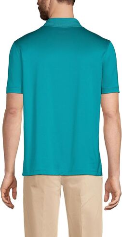 Lands' End School Uniform Young Men's Short Sleeve Rapid Dry Polo Shirt in Saudi Arabia