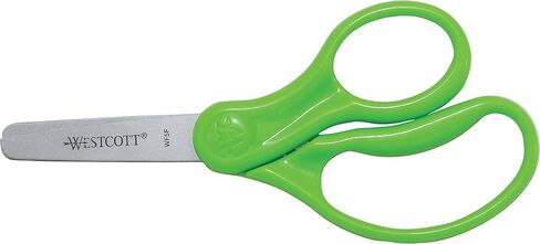 Westcott 5" Hard Handle Kids Scissors, Blunt, Assorted Colors, 2-Pack in Kuwait