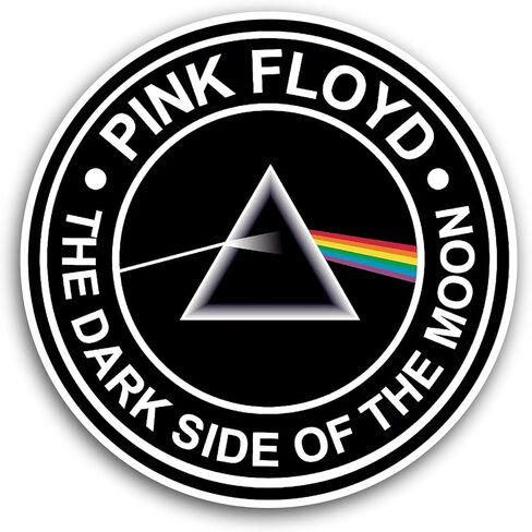 2 (قطع) 3 "و 5" ملصق Pink Floyd ، شارات الفينيل المقاومة للماء للعديد من الأغراض مثل السيارات والشاحنات وأجهزة الكمبيوتر المحمولة والهواتف والنوافذ والمزيد in Kuwait