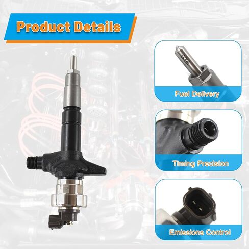 حقن الوقود 4pcs يناسب Denso Isuzu Holden 3.0L 4JJ1 استبدال OE 095000-6980 8-98011604-1 8980116043 in Saudi Arabia