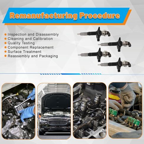 حقن الوقود 4pcs يناسب Denso Isuzu Holden 3.0L 4JJ1 استبدال OE 095000-6980 8-98011604-1 8980116043 in Saudi Arabia