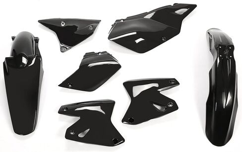 Kojem Plastic Kit Compatible with Suzuki DRZ400 DRZ400E DRZ400ES All Years Graphics Kit Fender Mudguard Side Panel Radiator Shrouds Whole Bodywork Fairing Set (Total 7 Pcs) in Saudi Arabia