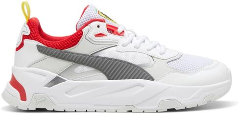 PUMA Mens Scuderia Ferrari Trinity Lace Up Sneakers Shoes Casual - White - Size 8.5 M in Saudi Arabia