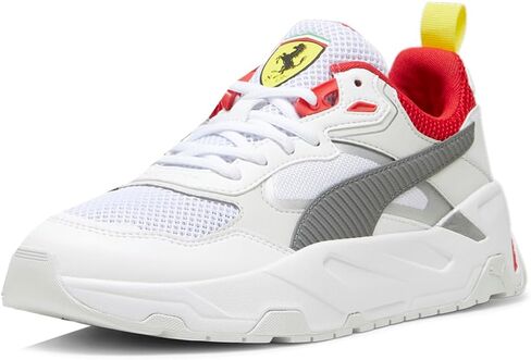 PUMA Mens Scuderia Ferrari Trinity Lace Up Sneakers Shoes Casual - White - Size 8.5 M in Saudi Arabia