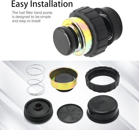 RE50467 Fuel Filter Hand Primer, Replacement for John Deere 5105 5200 5600 5400 Tractor 110 120 200LC Excavator, Replaces 87612472 in Saudi Arabia
