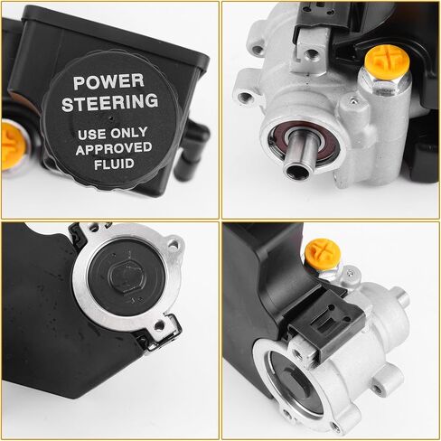مضخة توجيه الطاقة Ikasus مع الخزان متوافق مع GM Type II TC Series Power Power Pump Power Pump Public Backed 902102-R 902102R Power Assit Pump in Saudi Arabia