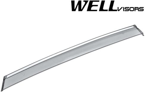 WellVisors Window Visors Wind Deflectors Compatible with Mazda 2017-2024 CX-5 CX5 with Chrome Trim Rain Guards 3-847MZ017 in Saudi Arabia