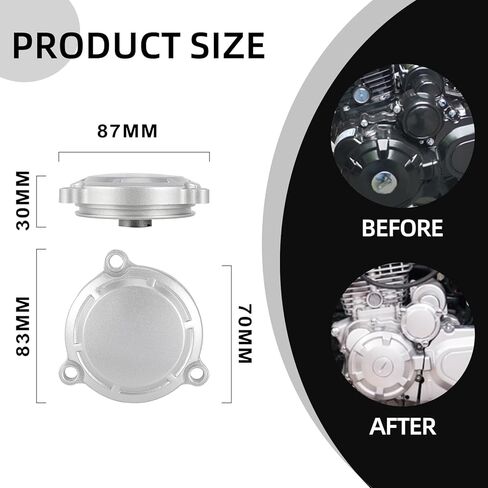 Motorcycle Starter Protector Guard for Hawk 250,Dirt Bike Starter Outer Cover for Hawk 250cc in Saudi Arabia