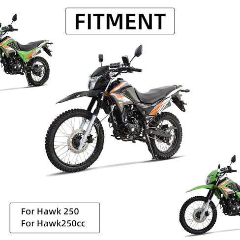 Motorcycle Starter Protector Guard for Hawk 250,Dirt Bike Starter Outer Cover for Hawk 250cc in Saudi Arabia
