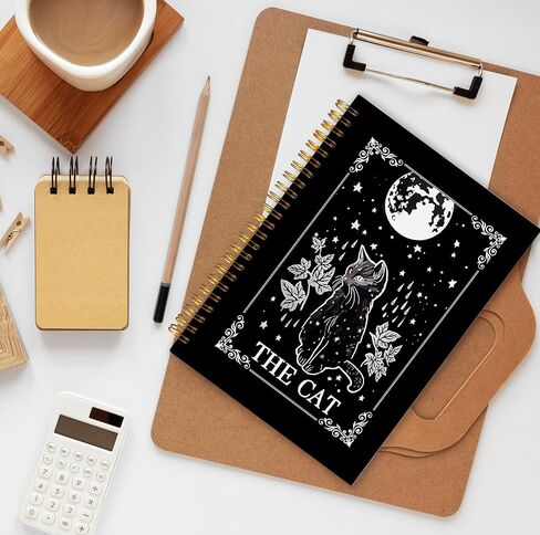 Funny Skeleton Prayer Gothic Notebook Journal, Halloween Notebook, Witchy Journal, Goth Office Supplies, I Promise I'll Try To Like People Someday Spiral Notebook 5.5x8.3 with 164 Pages in Saudi Arabia